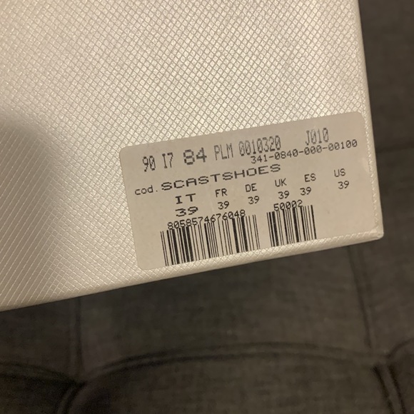 La Perla Gold and Silver Metallic Heels - Picture 5 of 7